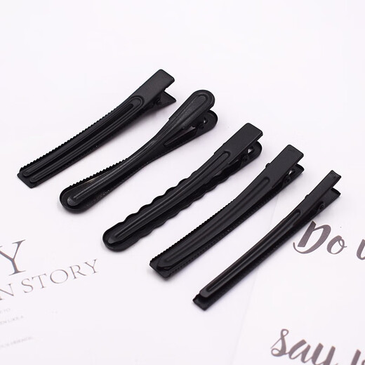 Zhuo Keke Broken Hair Clips, Headwear, Hair Clips, Side Clips on the Back of Women's Heads, Forehead Bangs Clips, One-Line Clips, Duckbill Clips, Top Small Mixed Pack of 10