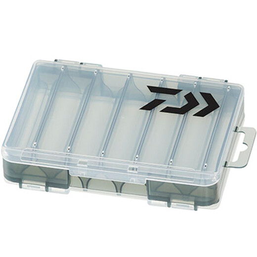 DAIWA REVERSIBLE double-sided lure accessories storage box lure box fishing accessories smoke gray RC140