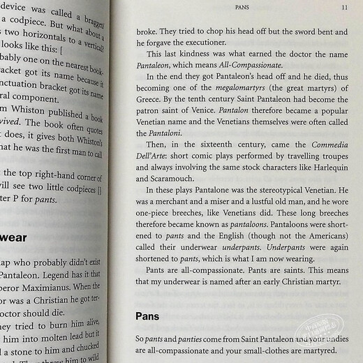 读完本书你可能会成为一个话痨 词源词典 英文原版 The Etymologicon