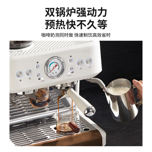 柏翠（petrus）意式咖啡机全半自动家用奶泡机一体机PE3899/3888/3101/3922 PE3899