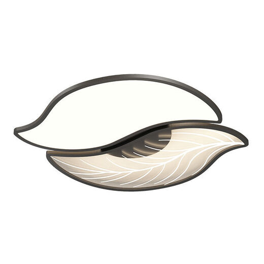 Yaotian Leaf Full Spectrum Bedroom Lamp Simple Modern Atmosphere Ceiling Lamp Nordic Master Bedroom Lamp Warm and Romantic 2023 New Style 45cm Gold/White Light