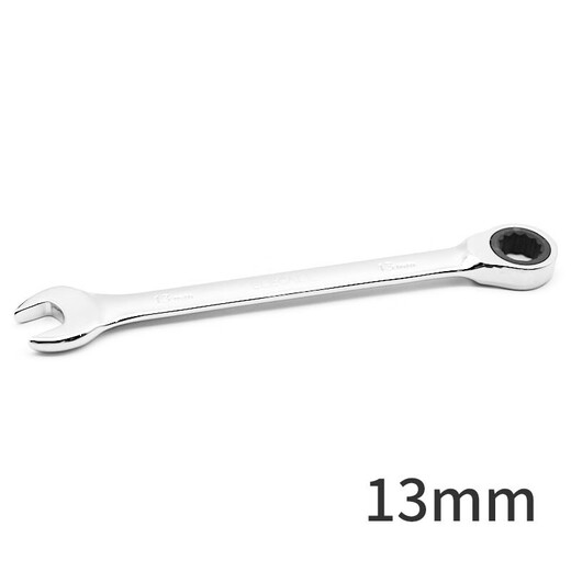 ELECALL fixed head ratchet wrench 13mm quick opening dual-purpose torx wrench labor-saving industrial household ET090113
