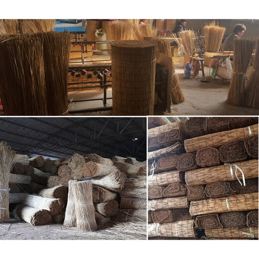 NOLIN Reed Curtain Bamboo Curtain Roller Blind Decorative Straw Blind Chinese Zen Zen Bamboo Curtain Sun Shade Outdoor Partition Roller Blind Premium Carbonized Width 1.3 Meters * Height 2 Meters