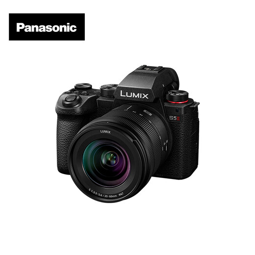 Panasonic S5M2 (20-60mm+50mm) (Panasonic) S5 second generation full-frame mirrorless camera, approximately 24.2 million effective pixels, new phase hybrid focus