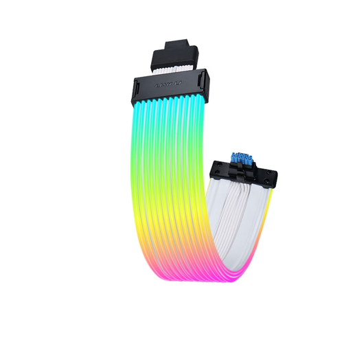LIANLI Lianli Strimer Yicai neon color line fourth generation wireless version graphics card extension cable 12+4-Pin widened version power extension cable RGB cable