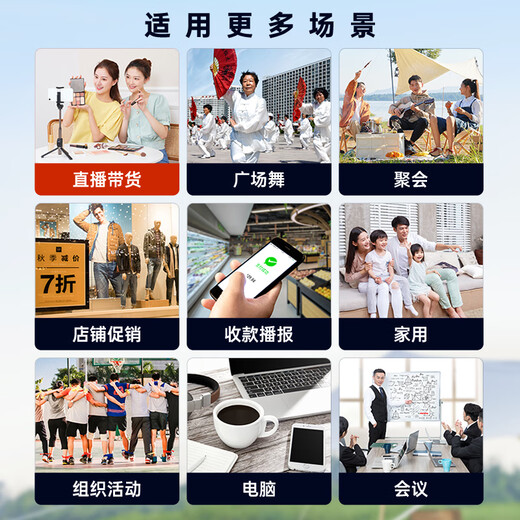 Xinke D65 wireless Bluetooth speaker outdoor electric acoustic guitar bass folk singing instrument speaker square dance home portable karaoke microphone monitoring sound card all-in-one home KTV