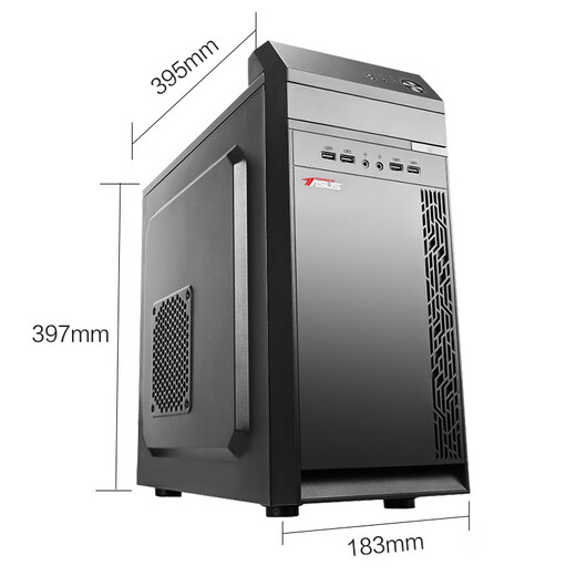 ASUS office host 12490F 12600KF HDMI quad screen stock trading home office game desktop computer host designer computer DIY assembly computer complete machine configuration three 12600KF 32G 1TB WIFI host + ASUS VA249HG-R monitor