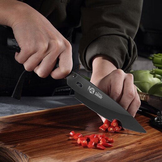 Japan's Sanhonsheng kitchen scissors, household powerful chicken bone scissors, stainless steel fish-killing scissors, bone-cutting Japanese-style multi-functional scissors, removable chicken bone scissors, all-steel titanium-plated