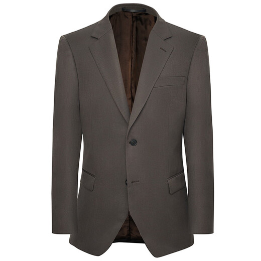 Anniversary Bird Suit Men's Choice Men's Fashionable Suit Suede Twill Wool Suit Pants Suit Gravel Twill Solid Color - Flat Button Two 48 A (175/96) / Please note waist or trousers