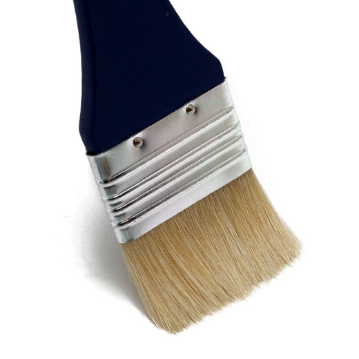 Phoenix Painting Material Oil Stroke Brush 724 Yubian Pig Hair Long Pole Acrylic Gouache Oil Painting Brush Board Brush Painting Brush Car High-quality Brush Shading Brush Oil Painting Gouache Brush 2#