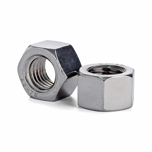 Jinggong 304 stainless steel thickened hexagonal nut stainless steel thickened nut thick screw cap GB6175 40% off M8*1.25 thickness 7.5mm 5 pieces