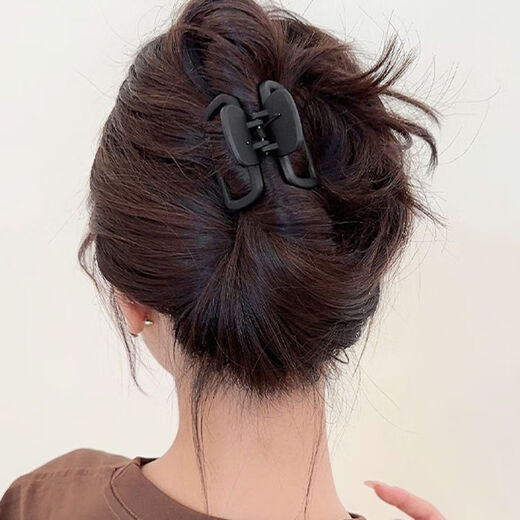 Jisenjia's hair accessories suitable for small hair, hairpins, square small hairpins, female adults' half-tied hair on the back of the head, shark hairpins, square small hairpins - Qianka