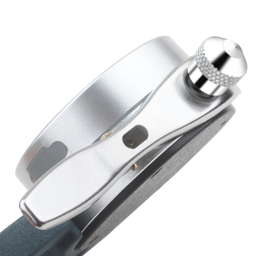 Three-quantity high-precision digital display thickness gauge thickness gauge thickness gauge measuring thickness thickness gauge JD017 0-10mm digital display flat probe