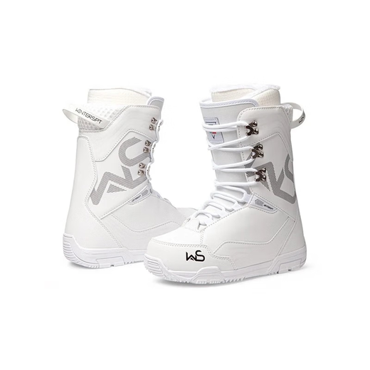 WS snowboards snowboard shoes women lace up gradient color snowboard boots waterproof warm flat patterned snowboard shoes 2210 ski shoes 35
