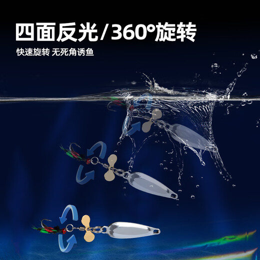 Two-dimensional Luya bait, fly hook, micro-object fake bait, long-range fly sequin fishing group, poisonous mosquito fly bait, horse mouth bait 3.5g