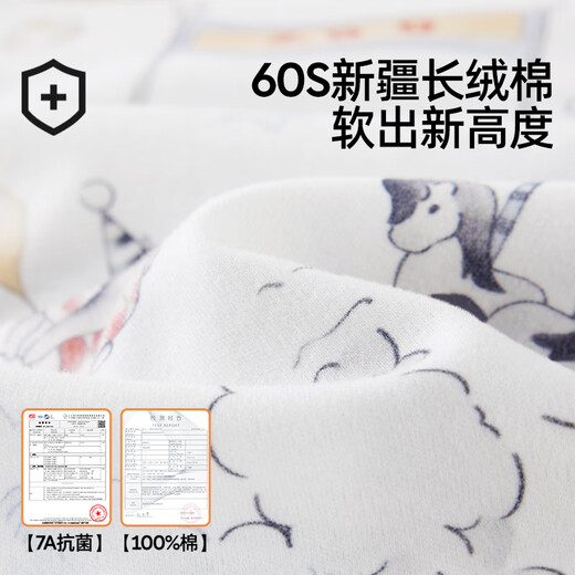 JOYNCLEON baby quilt autumn and winter pure cotton removable children's beanie quilt constant temperature baby comfort blanket jmt153416