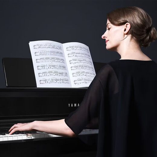 Yamaha electric piano CLP725/735/825 series high-end imported vertical smart 88-key hammer home digital piano original imported CLP825B black + full gift package