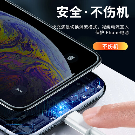 REIOENS Genuine Apple Data Cable Charger Cable Fast Charging Cable USB Power Cable iPhone15/16//1713 14 12 11 XS XR 7