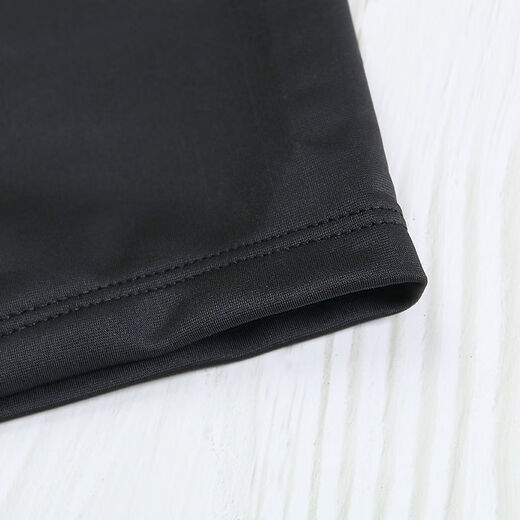 Zailu swimming trunks men's swimming cap and swimming goggles two-piece set equipment hot spring flat angle anti-embarrassment trendy brand enlarged quick-drying men's swimming trunks black swimming trunks + boxed nose clip earplugs M M recommends 70-80 Jin Jin equals 0.5 kg