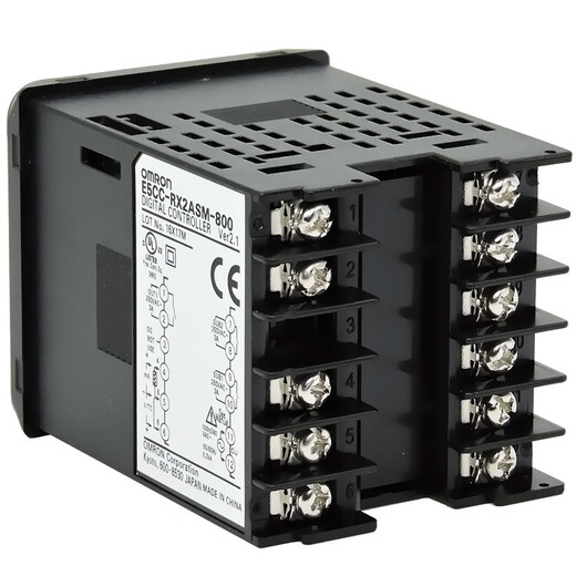 Omron (OMRON) original OMRON Omron E5CC intelligent digital display temperature control instrument thermostat relay voltage and current output 4~20ma liquid crystal display LCD temperature controller E5CC-RX2ASM-800 replaces E5CZ-R2MT