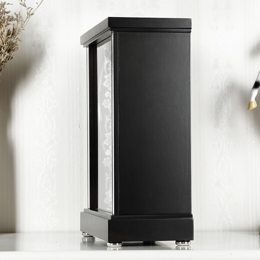 赫姆勒时钟（Hermle Clocks）欧式现代座钟客厅实木报时摆件低音低噪台式坐钟 QT004-110003