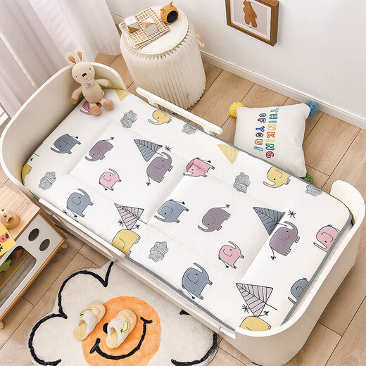 9i9 baby mattress mattress kindergarten mattress back-to-school all-in-one baby mattress 135*60 little elephant A99