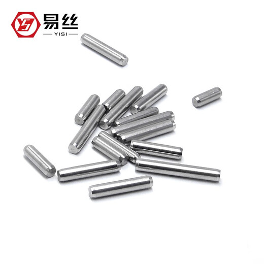 Easy GB119 standard 304 stainless steel cylindrical pin positioning pin fixed pin pin solid pin M3M4M5M6M8 6*16 (10 pieces)