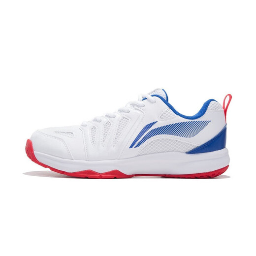 
Li Ning badminton shoes men's shoes new non-slip wear-resistant training shoes all-round king 011 lightweight competition shoes breathable sports shoes Standard white/Haibao blue [standard last] 43 (270mm)