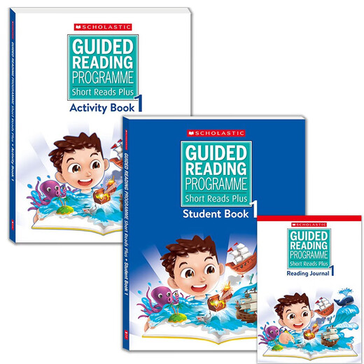 学乐分级阅读Scholastic Short reads plus 123456级别 学乐出版学生练习阅读笔记 青少年阅读教材 分级阅读教学 short reads plus 1级学生包