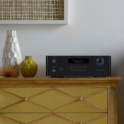 Rotel RA-1592MKII Haushaltsfieber Hochleistungs HIFI-Verstärker PC-USB/DAC Digitalmusik High Fidelity Bluetooth 2.0 Stereo-Stereoverstärker RA-1592 MKII (Silber)