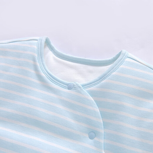 Ying's YEEHOO Einkaufszentrum im gleichen Stil Ying's Neugeborenen-Schlafsack ohne Beine, langärmelige Anti-Kick-Steppdecke, weiche Bettwäsche, Herbst- und Winterstil, Weidenblau, empfohlen 10–14, 95 x 41 cm (empfohlene Höhe 100–110 cm)