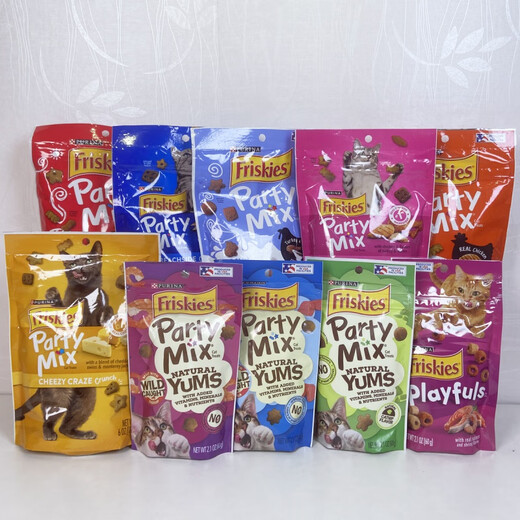 Purina (PURINA) USA Purina Friskies Happy Cat Snacks Joy Crunch Cookies 70g US version Organic Chicken - 60g 0g See the option for specific weight