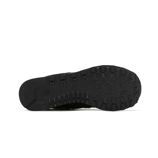 NEW BALANCE NB574 official casual shoes for men and women in autumn and winter breathable retro stitching classic versatile and comfortable sports shoes black ML574EVB 42 (foot length 26.5cm, please contact customer service for details)