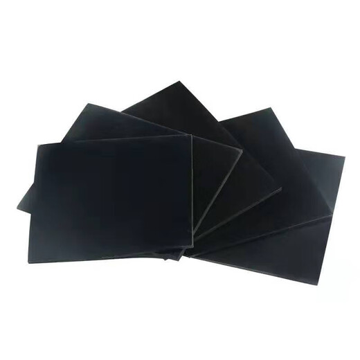 Yutairui conductive silicone sheet, high temperature resistant black silicone sheet processing, silicone gasket flat pad, conductive silicone rubber sheet, black conductive 1000*1000*1mm