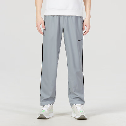
Nike (NIKE) men's pants 25 summer new running fitness training sports pants fast drying breathable woven casual hoodies trend DM6627-073/particle gray/woven straight M /170/76