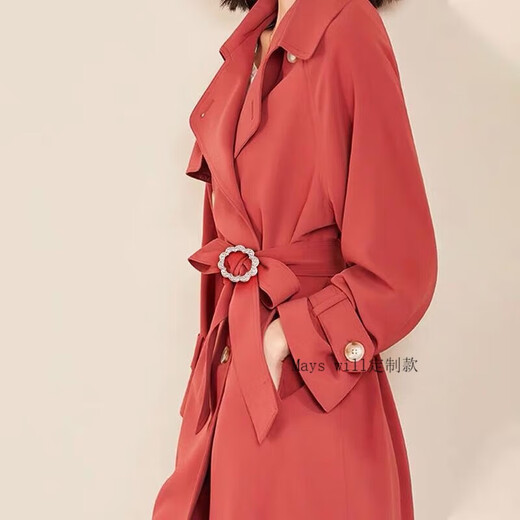 Mays Will silk scarf buckle T-shirt corner knotted buckle multi-functional scarf clip versatile women's clothing decorative accessories hoop ring buckle suitable for thin ribbon scarves