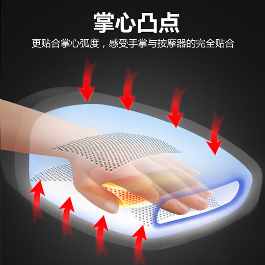Aseblarm hand massager for numb finger joints, wrist, palm, meridians and acupuncture points, kneading, heating and care, electric artifact instrument, standard model
