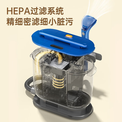 Merf household fabric cleaning machine, floor scrubber, mite removal vacuum cleaner, spray and suction integrated sofa, carpet, blanket, doll, curtain, mattress, multi-functional cleaning machine artifact, high-end version, multi-function upgrade + mite removal head
