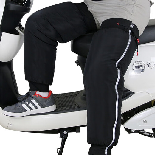 Bovonik Motorcycle Knee Pads Warm Men and Women Cycling Knee Pads Electric Vehicle Cold Protection Winter Windshield Leg Guards Thickened 70CM