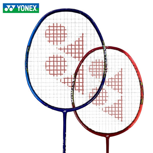YONEX尤尼克斯羽毛球拍对拍yy全碳素双拍天斧AX01 含手胶已穿线24磅4U