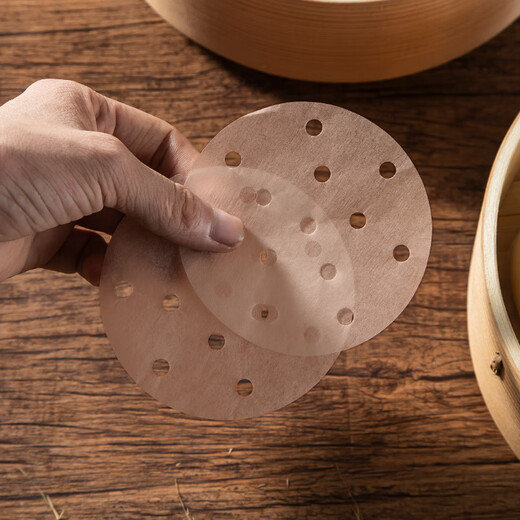 MAXCOOK steamer paper disposable steamer paper steamer paper non-stick household steamer paper 9cm 500 sheets MCPJ3607