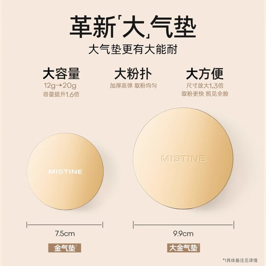 Misting Air Cushion BB Cream Sponge High Coverage Moisturizing Oil Control Long-lasting Light Base Makeup Nourish Skin Concealer Daikin Air Cushion Single Core Pack LF110-Fair Fair Medium Tone