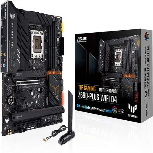 华硕 TUF Gaming Z690-Plus WiFi D4 LGA1700 ATX 游戏主板