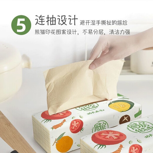 Кухонная бумага для защиты растений, съемные кухонные бумажные полотенца, масло- и водопоглощающая жареная бумага, бумага для протирки рук, 2 слоя, 50 шт.* 12 больших упаковок