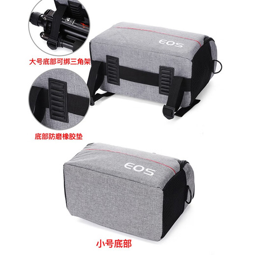 Zhenfenghe Multifunctional Canon Camera Bag SLR Micro Single Shoulder Nikon Sony Waterproof Photography Bag Large Capacity Drone Bag Waterproof Black Canon-Small