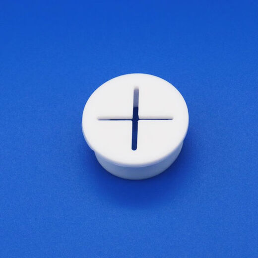 Danyang Sunny Cross Rubber Plug White Soft Silicone Cable Protector Hole Cover Mobile Phone Cabinet Dust Plug Opening 20mm, 25mm White Opening 25mm