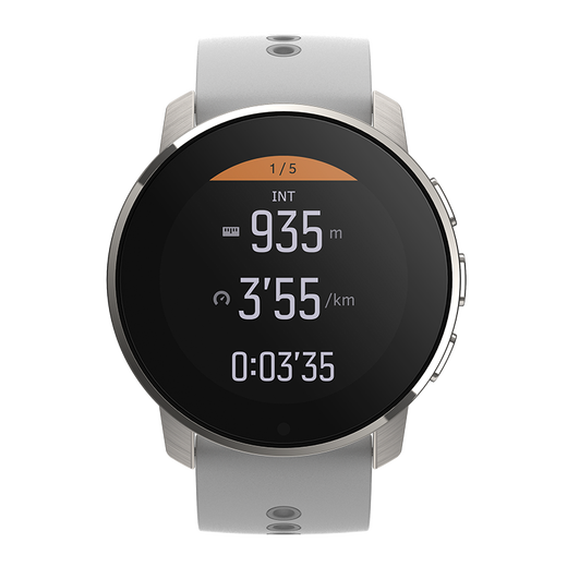 SUUNTO Men's Watch SUUNTO 9 Outdoor Smart Sports Watch Men's Watch Waterproof Color Screen Touch GPS Navigation Birch White/Titanium White