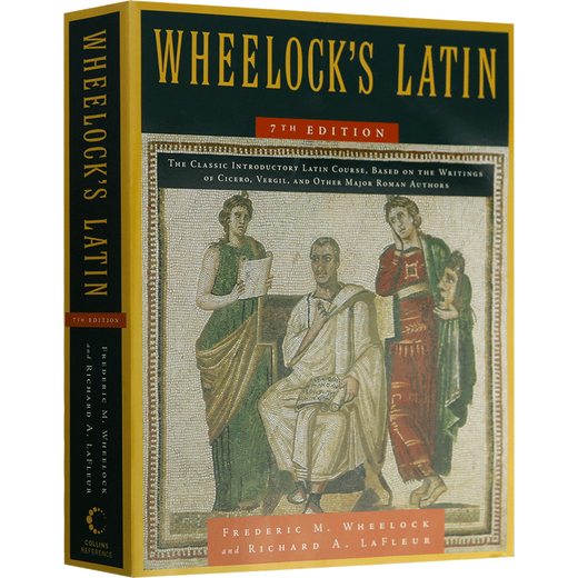 英文原版 韦洛克拉丁语教程教材 Wheelock's Latin 第7版 全英文版