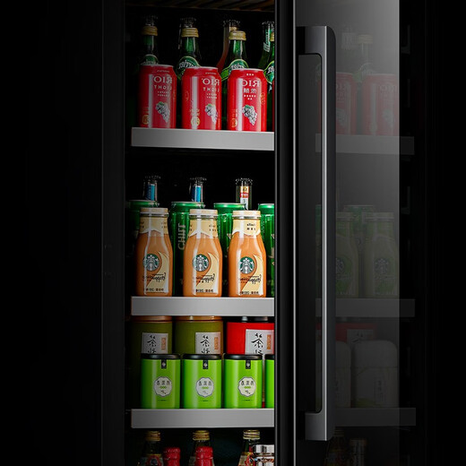 PULADI frequency conversion first-class energy efficiency large-capacity ice bar living room home refrigerator office refrigerator tea cabinet embedded constant temperature red wine cabinet freshness commercial display cabinet villa refrigerator first-class energy efficiency frequency conversion 1.79 meters high ice bar + wine cabinet combination