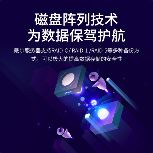 戴尔（DELL）R650XS 1U机架式服务器主机公有云私有云虚拟化高性能计算 1颗6330N 28核56线程2.2G/单电 512G丨8*1.92TSSD丨H755